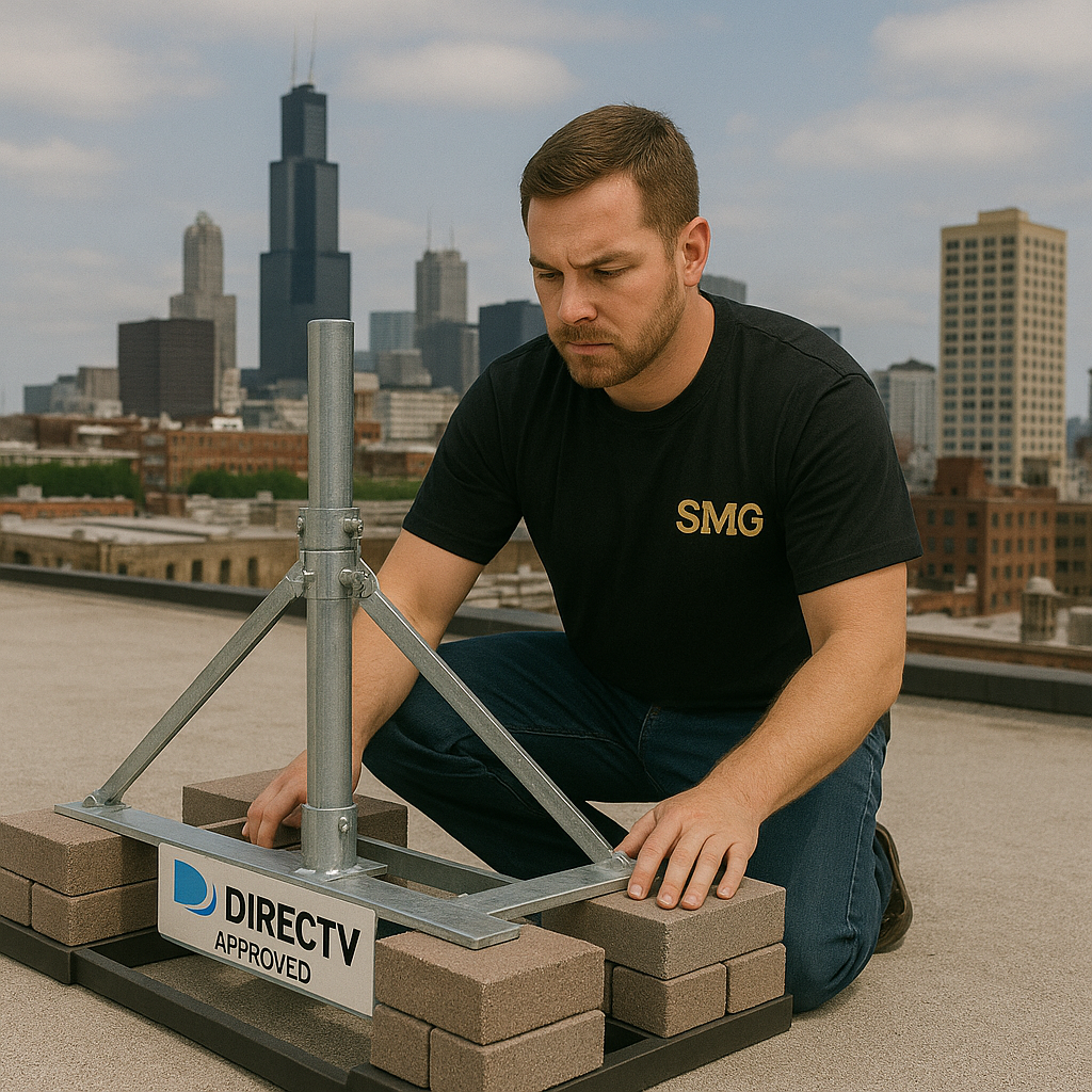 Non-Penetrating Roof Mount