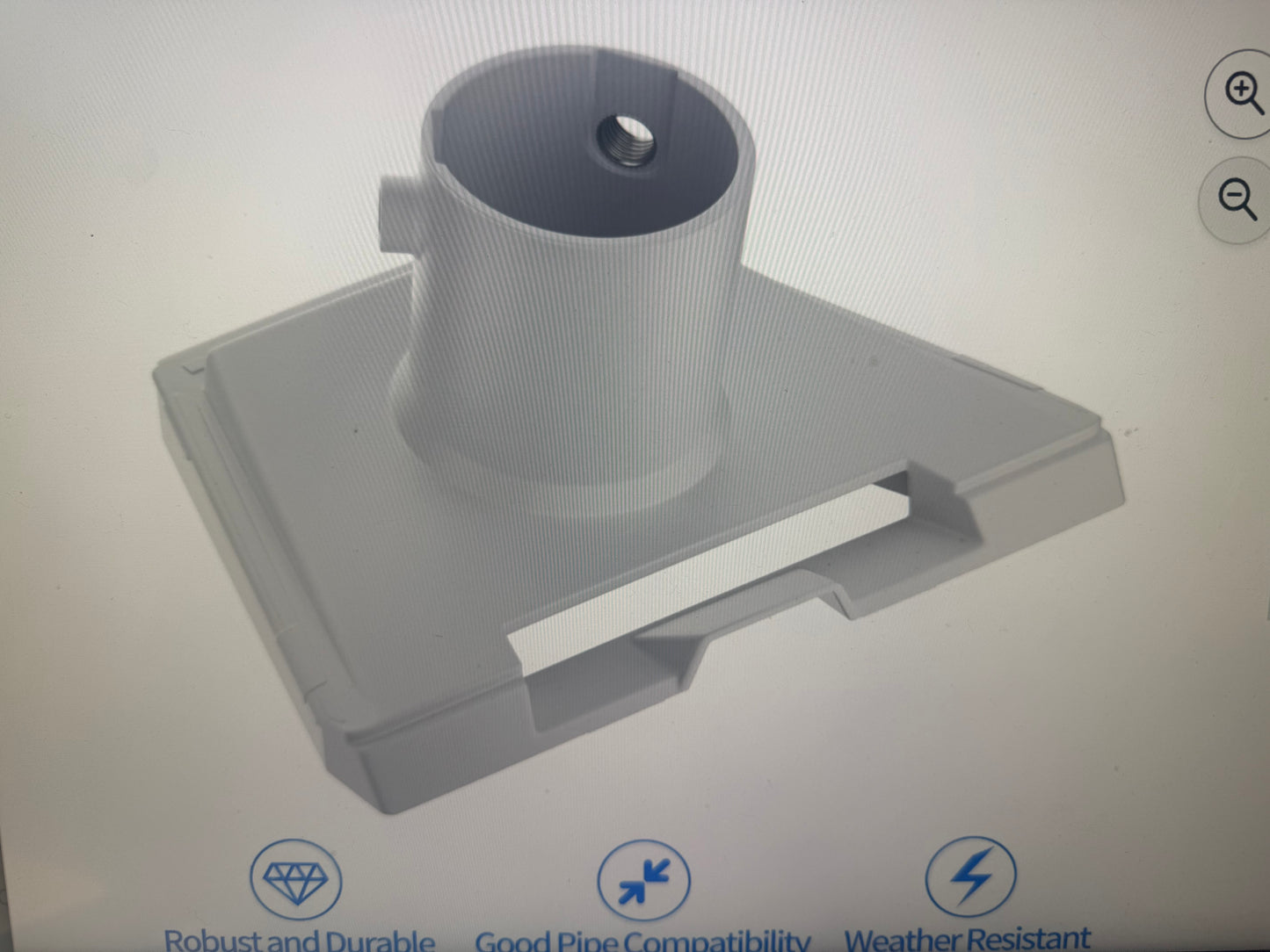 Steadfast Gen 3 Starlink Mast ADAPTER 2 3/4 IN